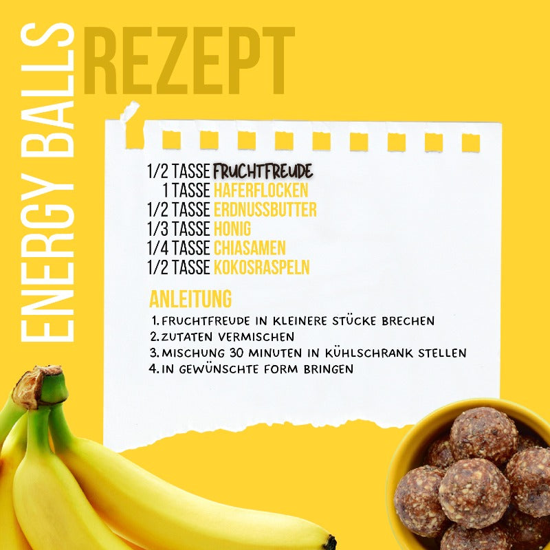 Gefriergetrocknete Banane Rezept Vorschlag 